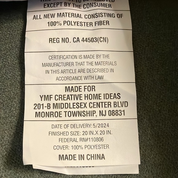 ✨Juicy Couture htf 💎BLING💎 gorgeous throw / accent pillow NWT - Picture 15 of 16